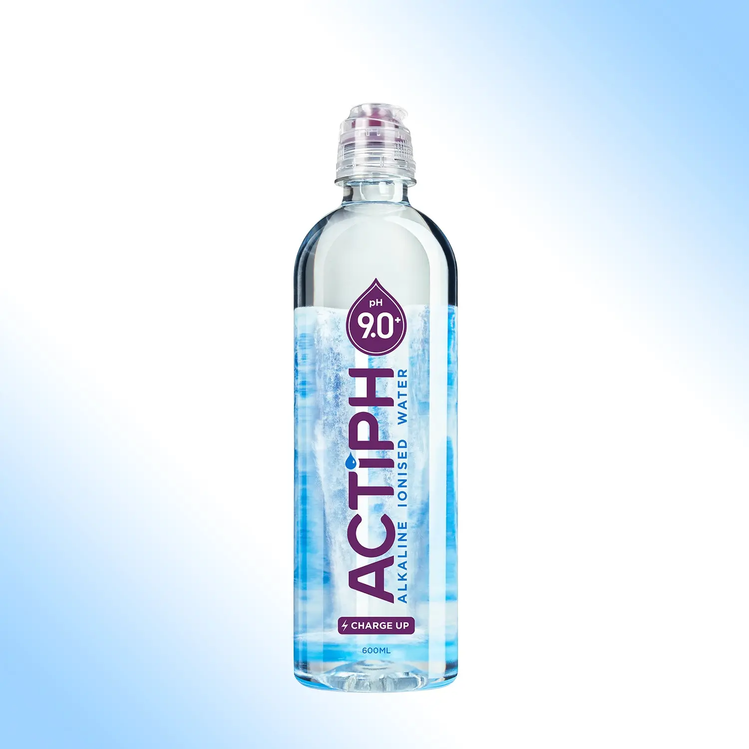 Actiph Alkaline Ionised Water - 24 x 600ml
