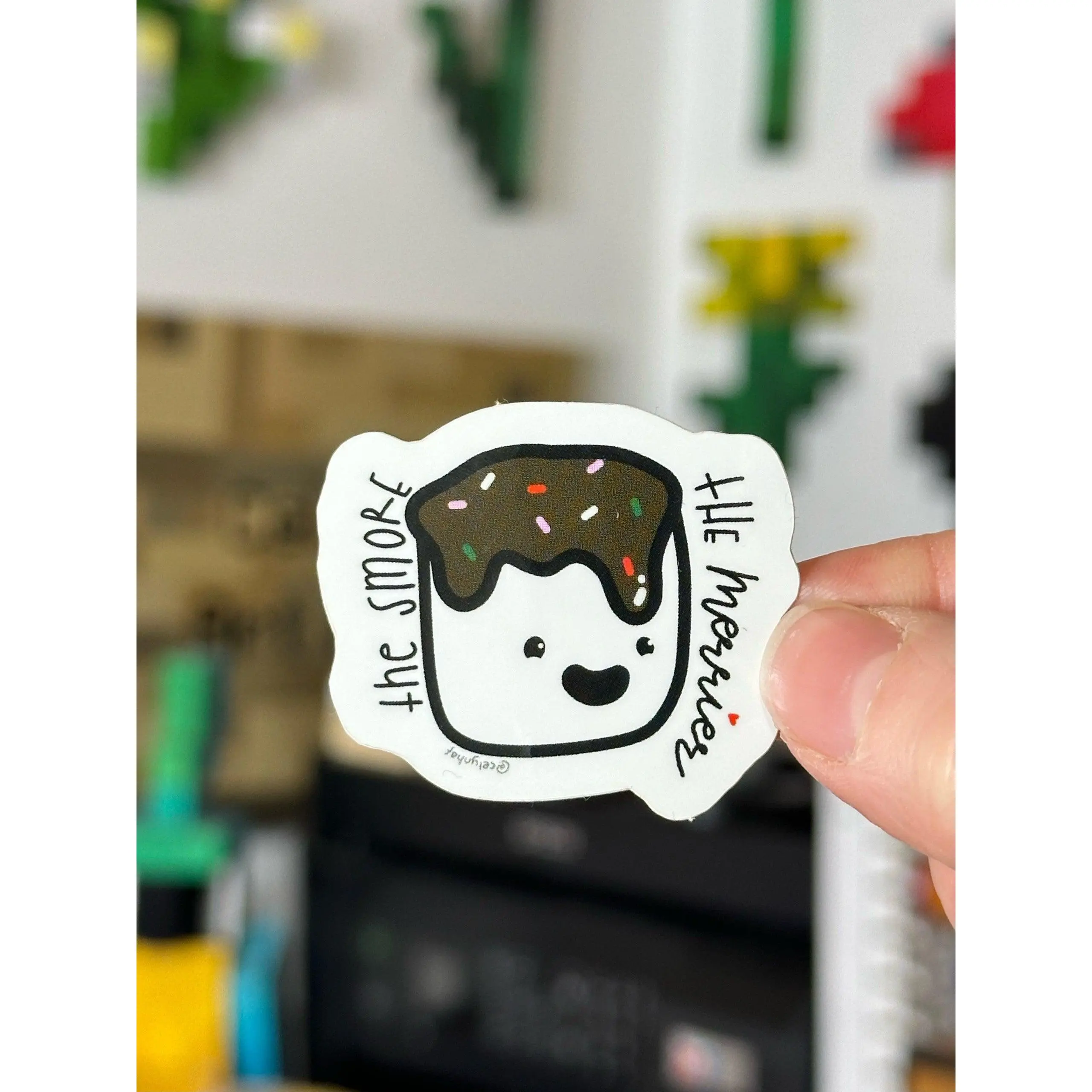 The Smore the Merrier Vinyl Sticker