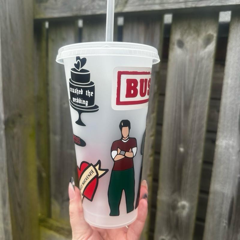 Busted cup with straw 1