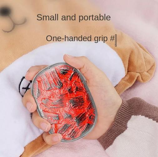 Product Introduction of White Hand Warmers Rechargeable 5500mAh Electric Portable Pocket Heater USB 5