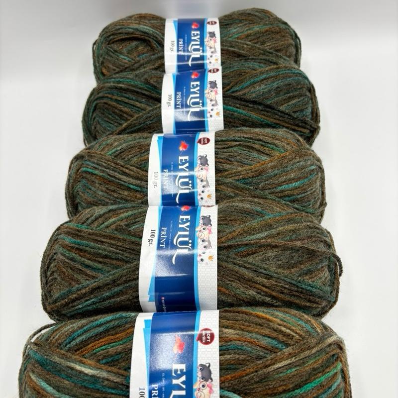 Eylul knitting crochet yarn 5x100g balls 2