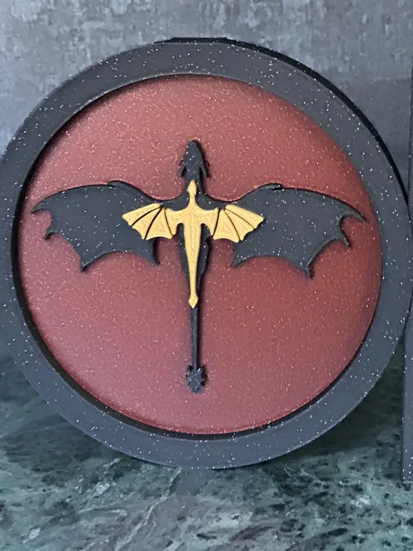 Fourth Wing Bookend - Perfect for Book Lovers 4
