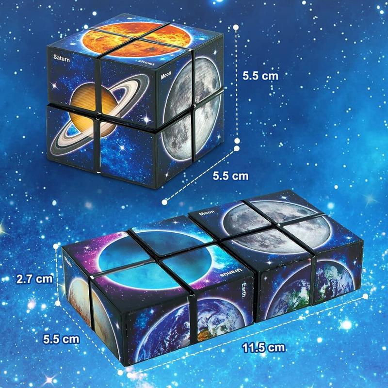 3D Magic Cube Star Cube Shifting Box Anti Stress Puzzle Toys Kids Gift 5