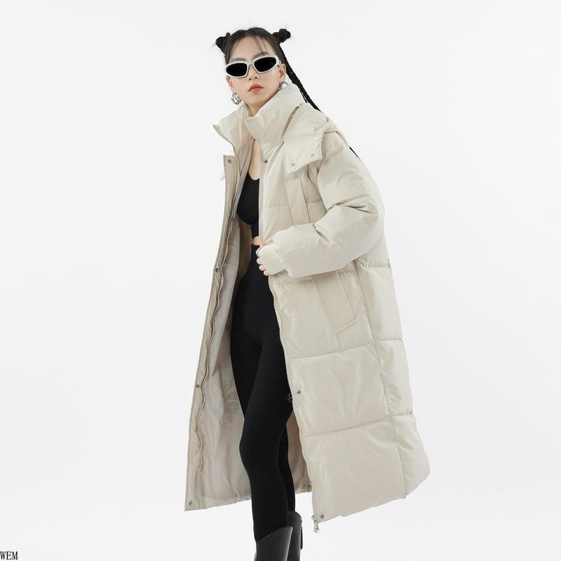 2024 New Classic Leisure Sports Hooded Long Puffer  Jacket Best Seller 6