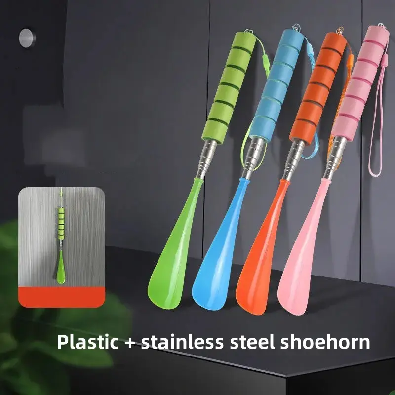 Telescopic Shoe Horn for Easy Shoe Wear - Multiple Colours - Comfort, Footwear