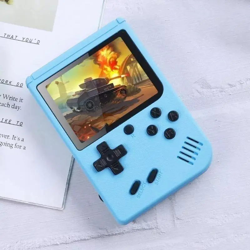Mini Handheld Rechargeable Video Game Console Built-in 500In1 Classic Game Player Protection 0