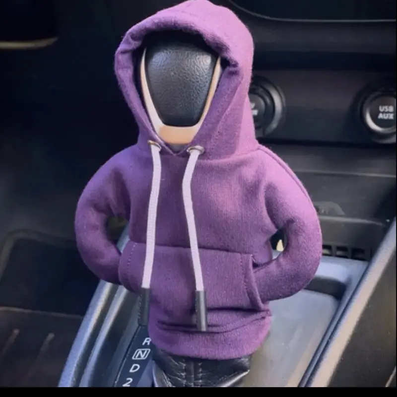 Moneyboy Car Gear Shift Knob Cover Funny Hoodie Sweatshirt Knob Gear Stick Protector UK 0