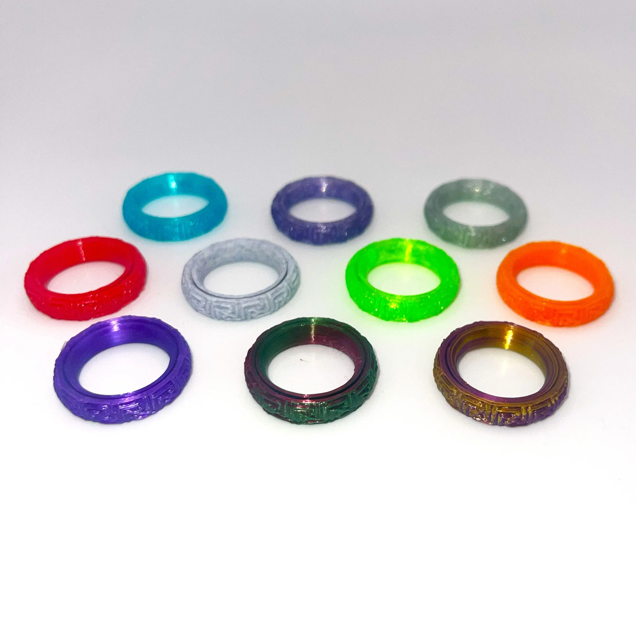Fidget Spinner Ring | Spinning Anxiety Ring | Stress Relief & Sensory Fidget Jewellery