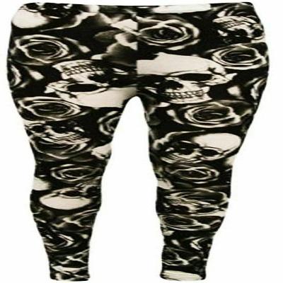 Women Halloween Printed Leggings Jeggings Stretchy Skinny Plus Size Bottom Womenswear Lady Comfort Fit Style Festival Party Underwear 3