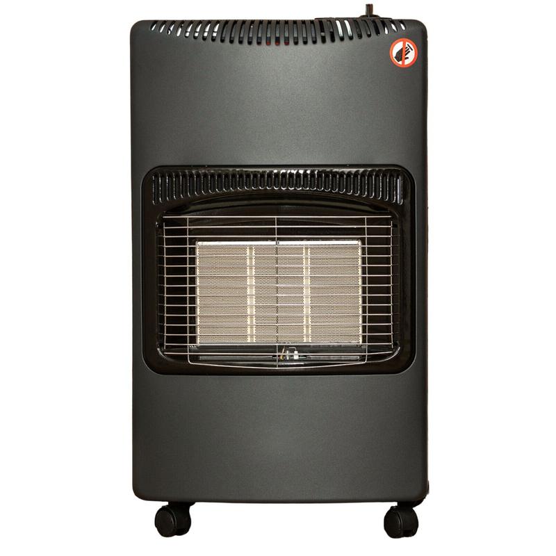 Product Introduction of 4.2kw Mini Portable Calor Gas Cabinet Heater- Black Free Standing Butane Cabinet- 3 Heat Setting Heating Regulator Wheeled 4.2kw Portable Gas Cabinet Heater Home Office Calor Butane With Hose & Regulator 14
