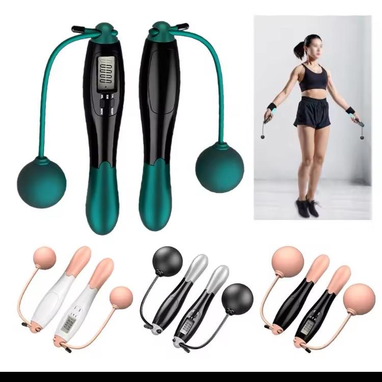 Cordless Counting Skipping Rope for Fitness and Exercise 2