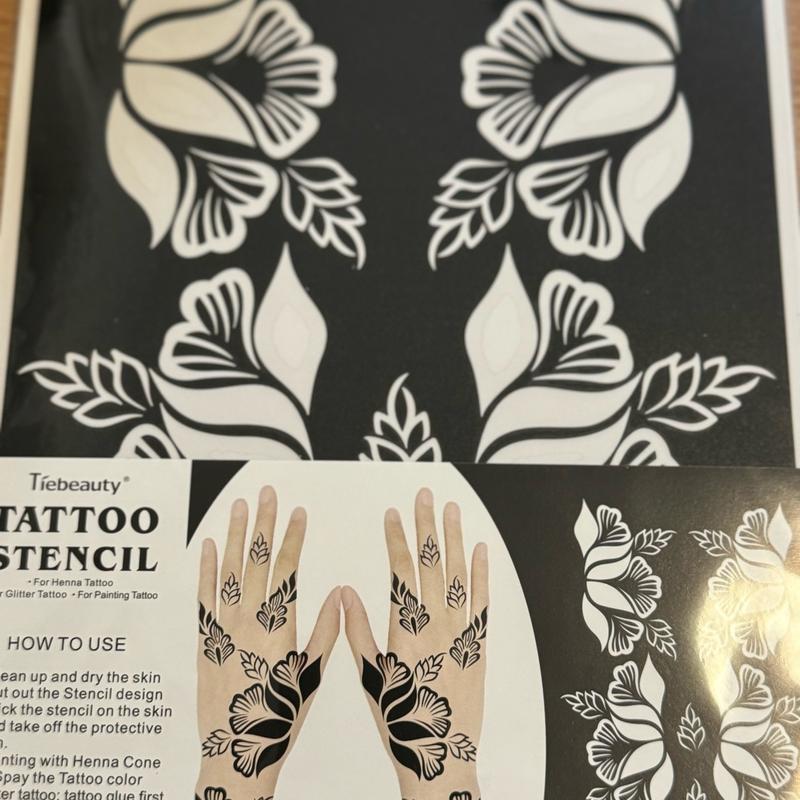 Henna stencils 1