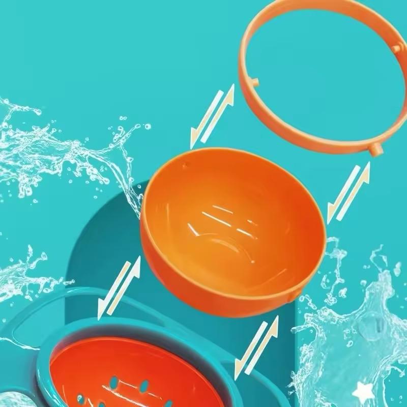 Baby Feeding Bowl Gyro Bowl 360 Degree Rotation Spill Resistant Feeding Dishes for Baby Training Children Spill-Proof + kids + gadget + Kitchen supplies + crockery + beauty + feeding bowl + gadget 3