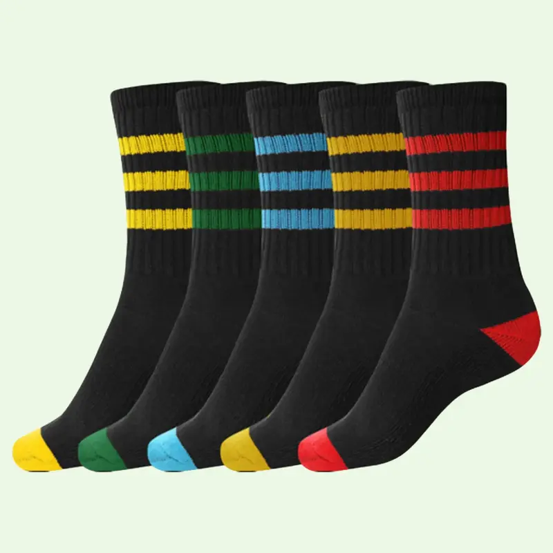 10 Pairs Mens Thick Construction Work Boot Socks Thermal Reinforced Heel and Toe for Extra Protection Soft and Comfortable 3