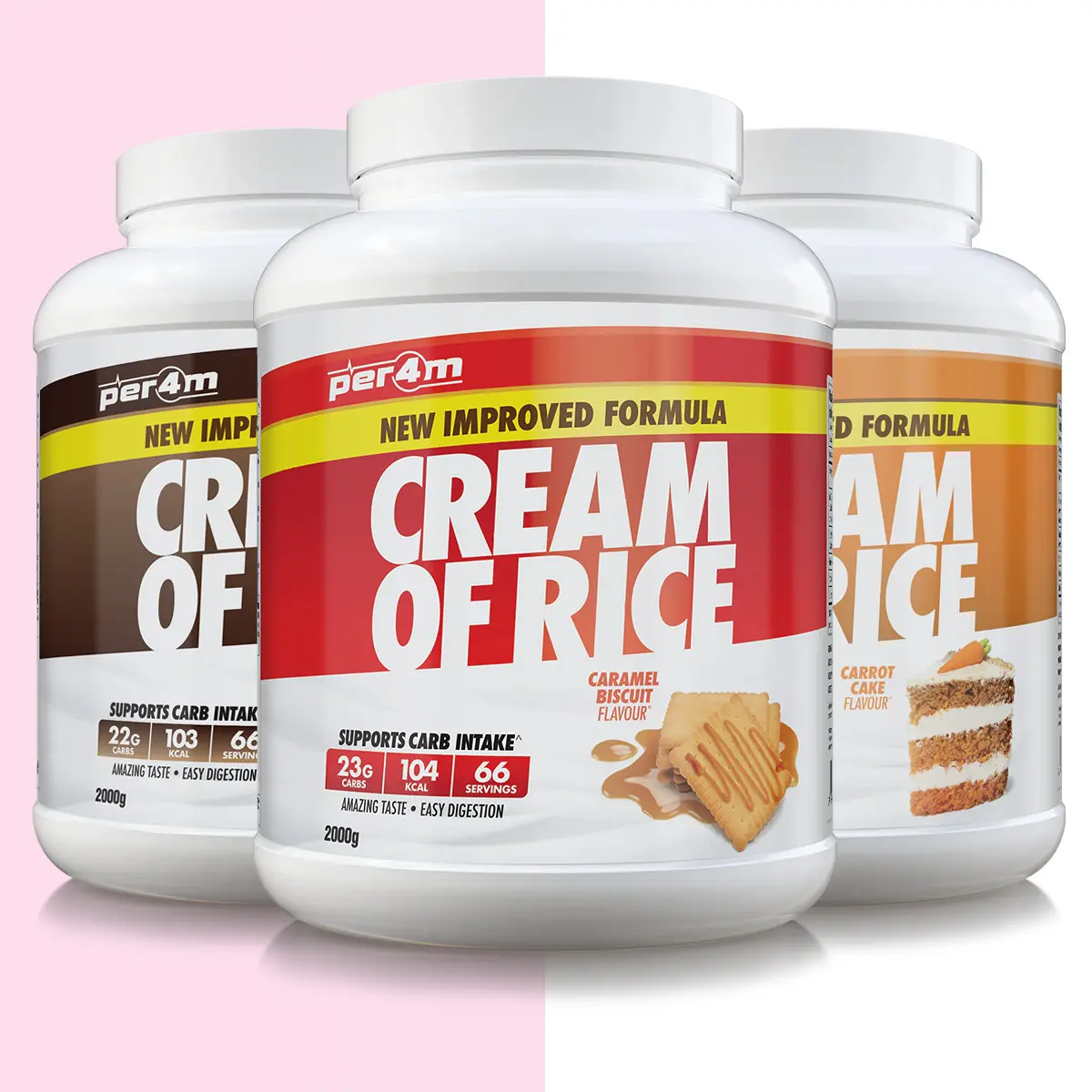 Per4m Cream of Rice 2kg - 66 Serves (New Formula)