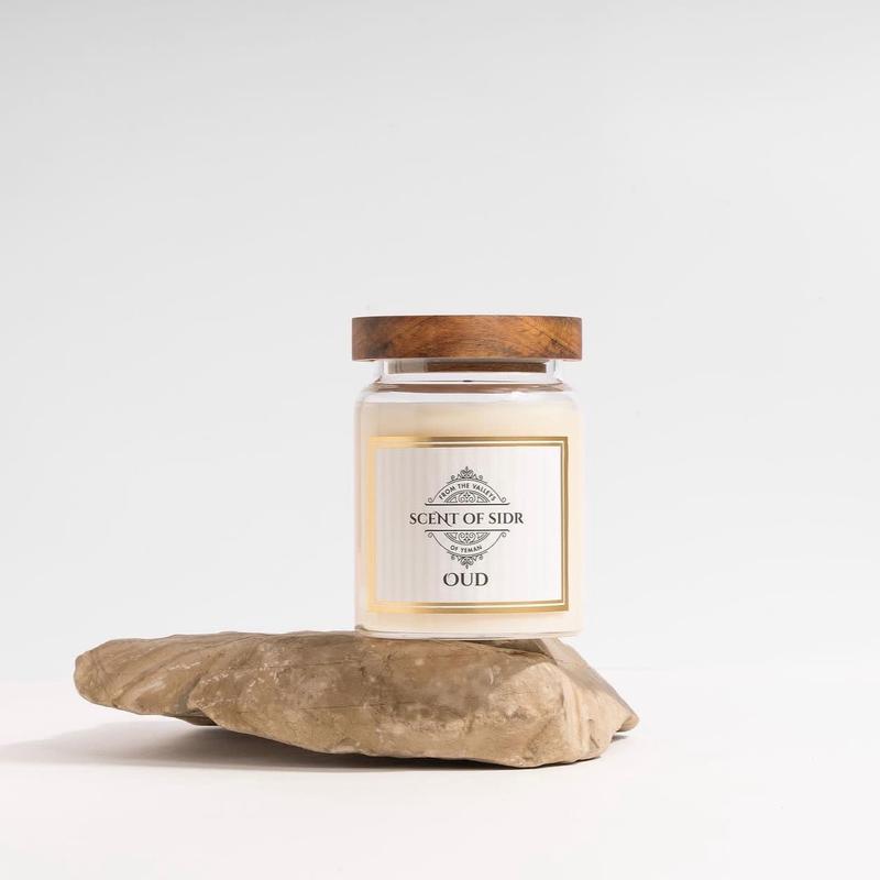 Sidr Oud Candle Bedroom Sleep-helping Gift Smokless 0
