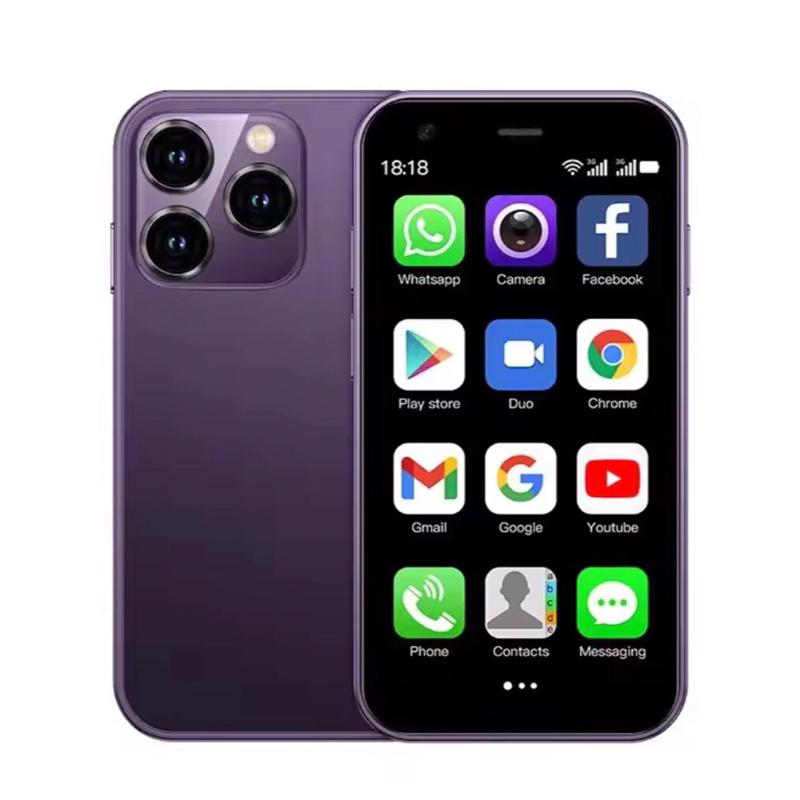 Portable Mini Smartphone - Dual SIM 3G Android 8.1 2GB + 16GB GPS Bluetooth-compatible WiFi - 3.0 Inch Smartphone - Cellphone 3