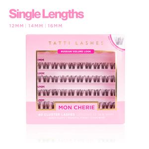 Mon Cherie Individual Cluster Lashes- Single Length
