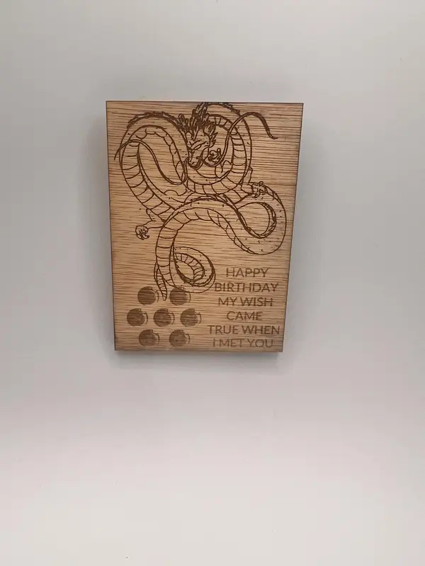 Birthday gift Shenron  dragon ball wood magnet Decor Magnetic 7