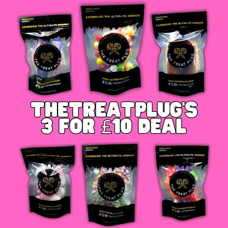 Freeze Dried Sweets  - Buy Any 3 for £10.00 - Halal Options Available - many flavours to choose from Crunchy  Snack Bonbon Candy Freezedried 0
