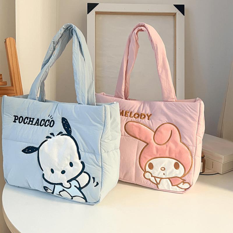 Sanrio Hello Kitty & Kuromi Cute Shoulder Bag - Sweet Style, Durable Polyester, Perfect Gift for Women 4