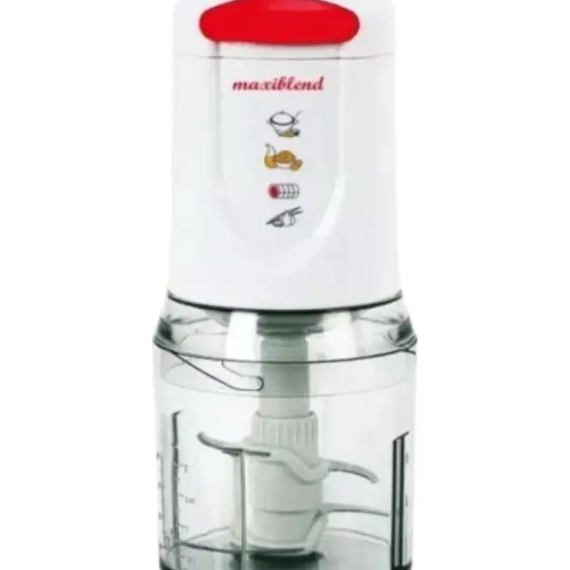 Electric Food Chopper Processor for Meat and Vegetables - 500ML Capacity, 450W Power 0