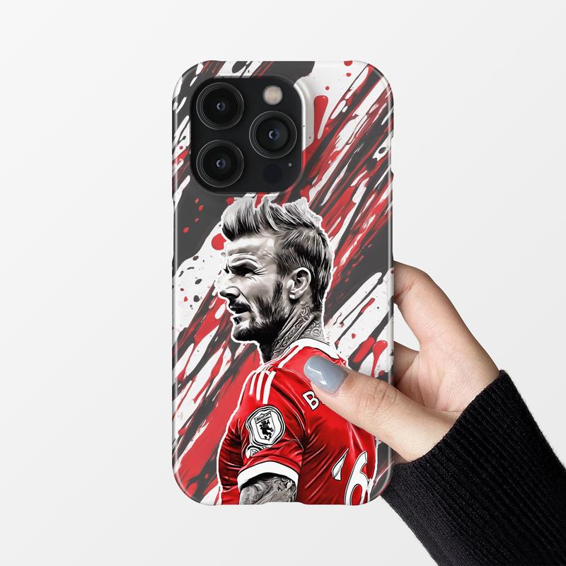 Manchester Football Phone Case - Compatible with iPhone - Handheld Smartphone Protector Cover - Gift for Him, Her, Boys & Girls 4