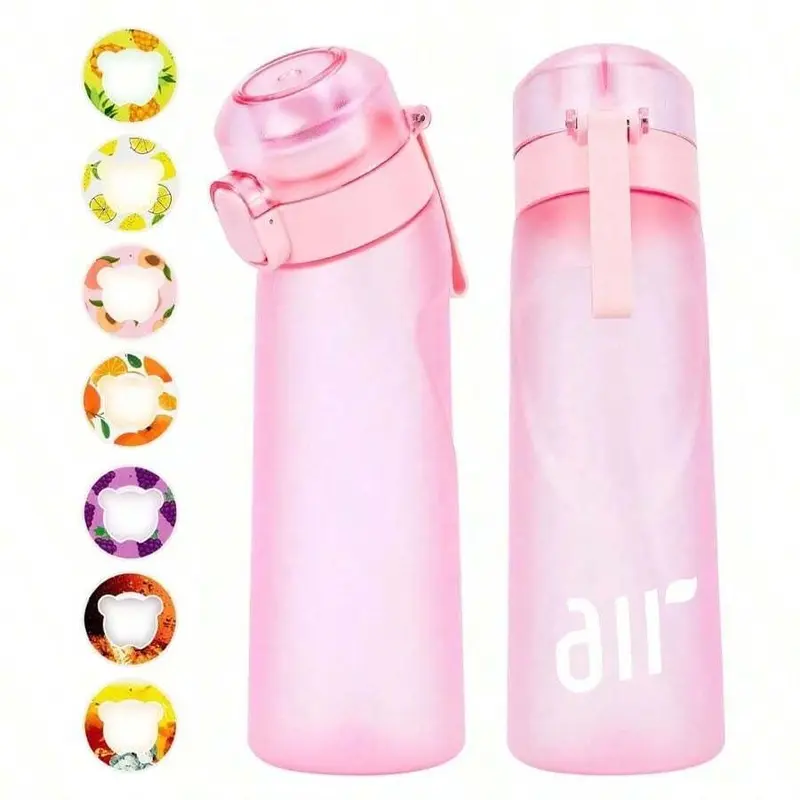 Cirkul Sports Water Bottle - Zero Sugar, Zero Calories, Leak-Proof, Reusable, Portable, Washable, Straw Pink 0