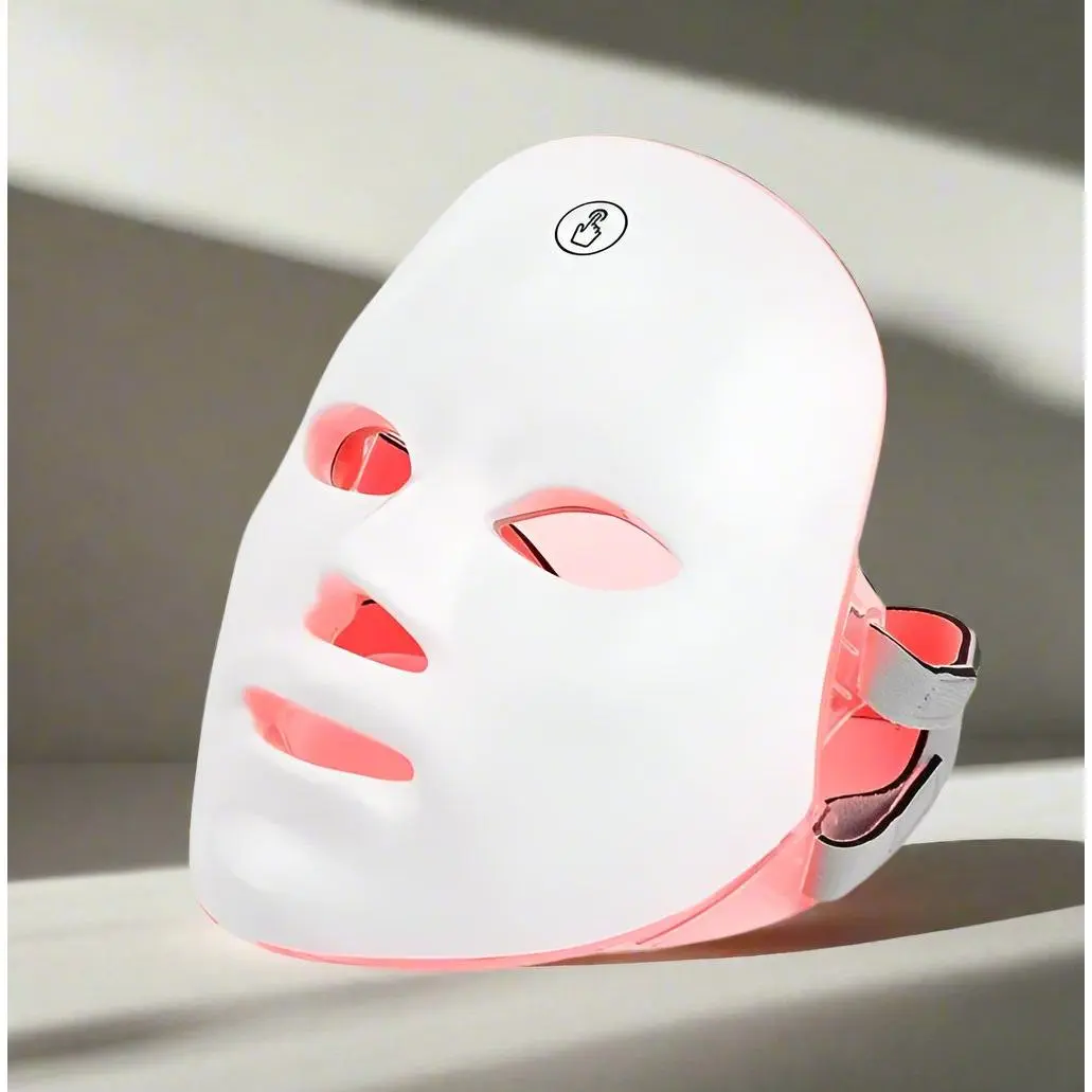 LED Face Mask - Infra-Red Light for Anti-Aging & Skin Rejuvenation 7 in-One