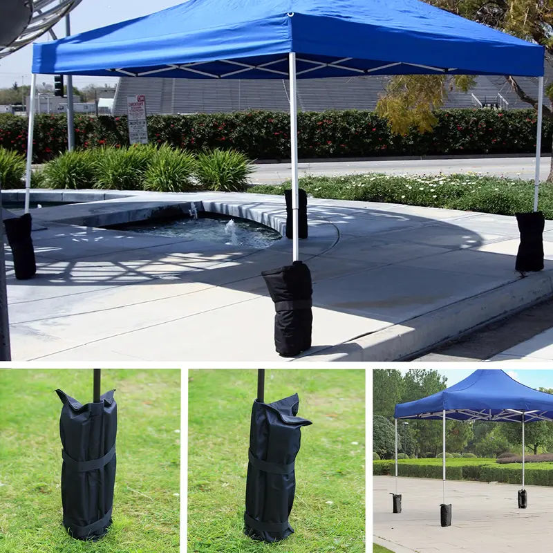4x Garden Gazebo Foot Leg Feet Weights Sand Bag for Marquee Party Tent Set SM 8