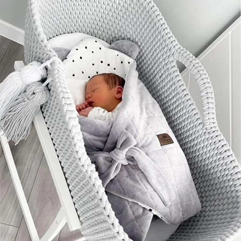 Sleepee Velvet Swaddle Blanket (colours) 1