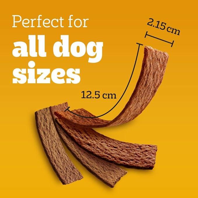 Schmackos Mega Pack 110 Strips Snacks, Dog Treat Multipack with Beef, Lamb and Poultry Flavours, 790 g (Pack of 1) 5