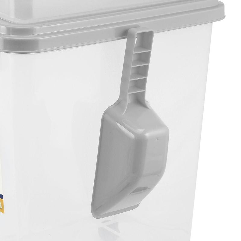 3 Piece Airtight Pet Food Storage Containers Plastic Animals Pets Dog Cat Birds 6