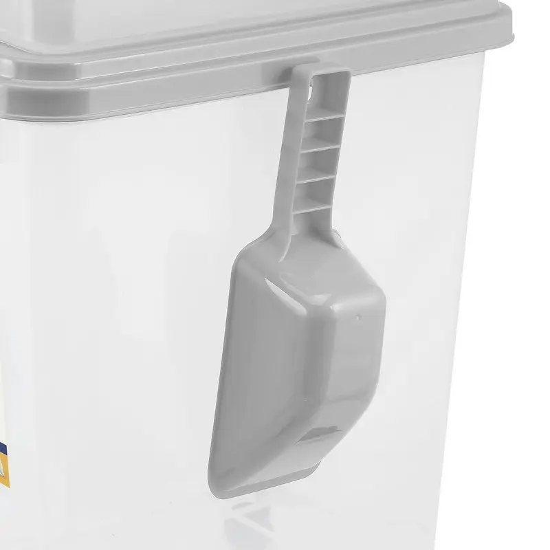 3 Piece Airtight Pet Food Storage Containers Plastic Animals Pets Dog Cat Birds 6