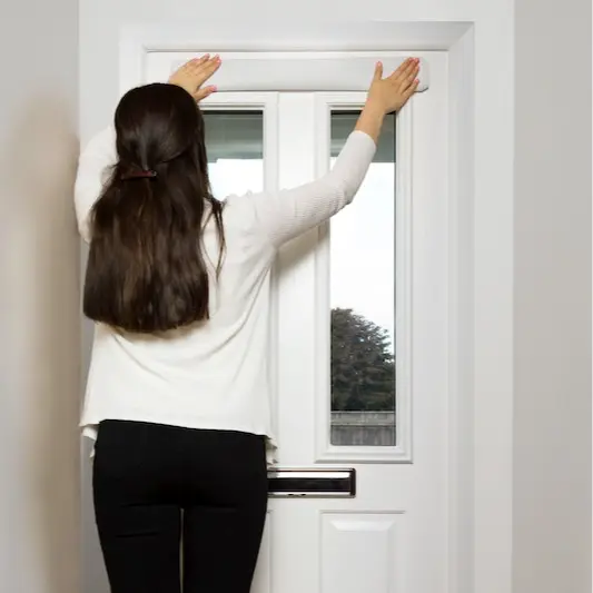 easydoor door blind for glass doors, fanlights and transom windows 2