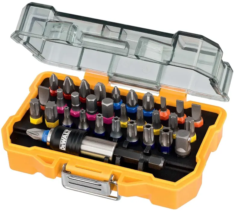 DEWALT DT7969-QZ, 32 Piece XR Professional Magnetic Screwdriver Bit Accessory Set, Yellow [Energy Class C]