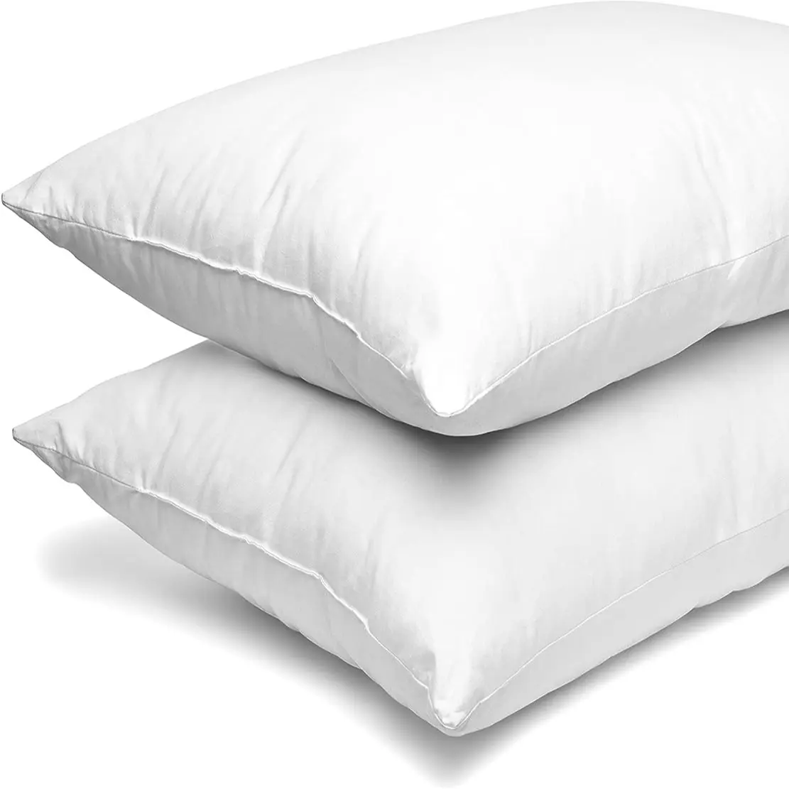Hollowfibre Filled Pillows Premium feel Pack of 2 Comfy Pillows