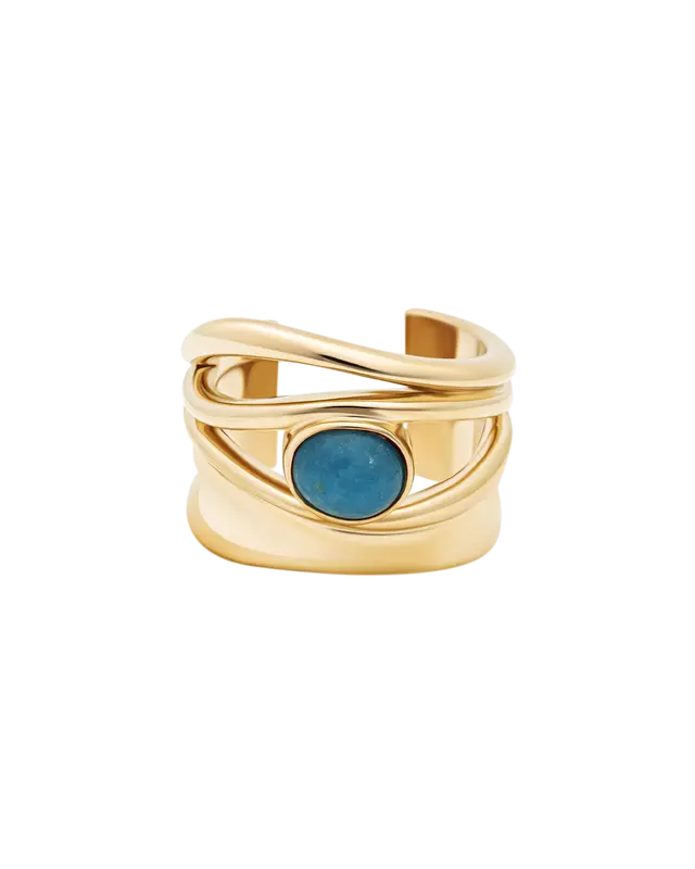 Gold Horizon Ring 5