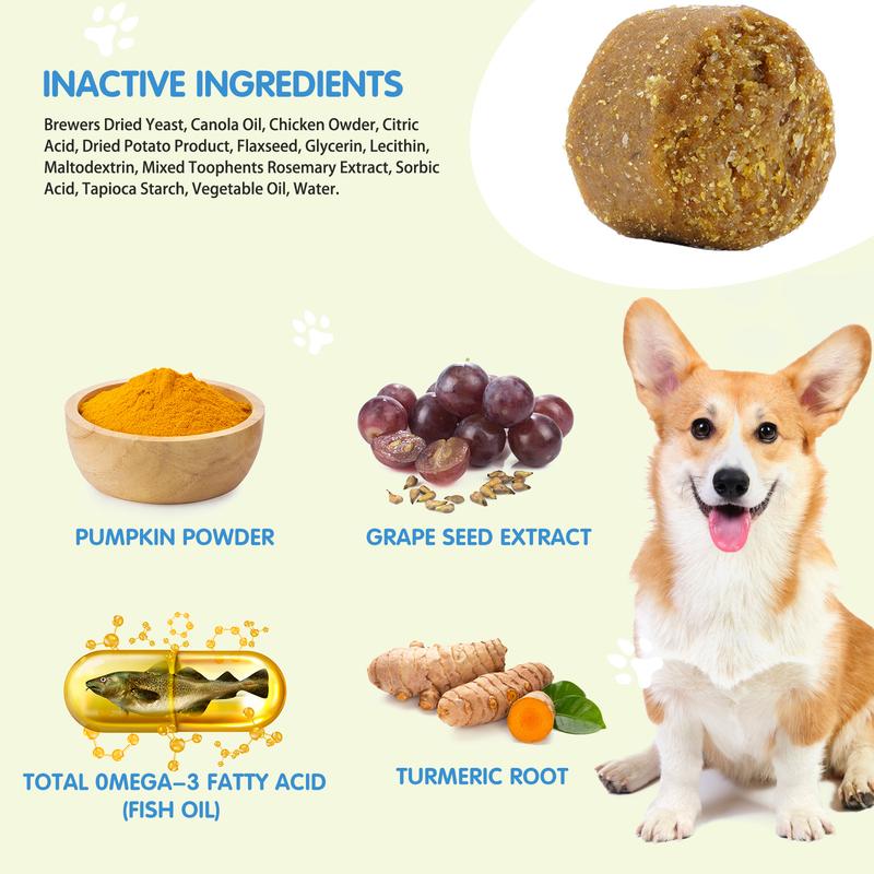 Worafy Allergy Relief Immune Chews for Dogs 3
