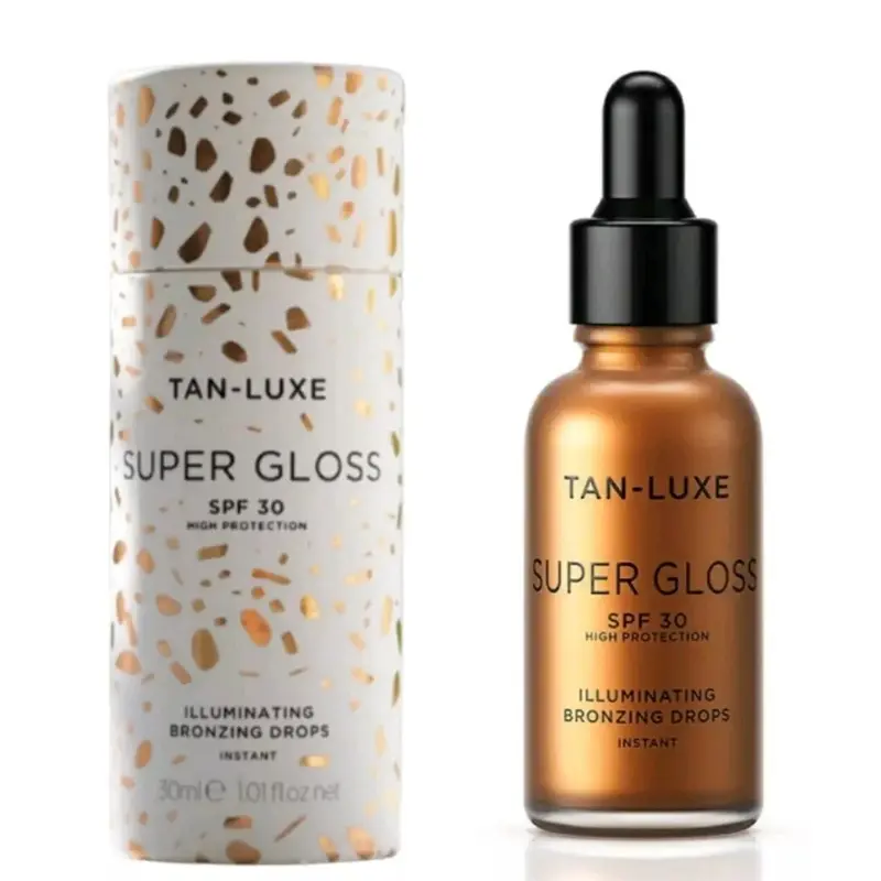 TAN-LUXE SUPER GLOSS SPF 30 Illuminating Bronzing Instant Drops 30ml 2