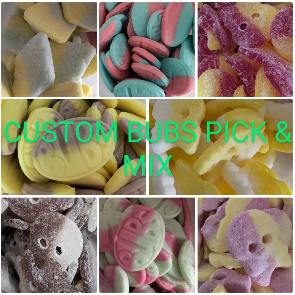 CUSTOM BUBS PICK & MIX 100g