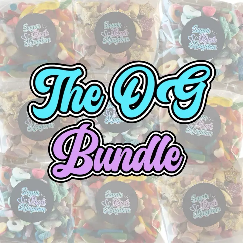 Sugar Rush Kingdom - The OG Bundle - Fizzy, Jelly, Chocolate - Candy Sweet Snack