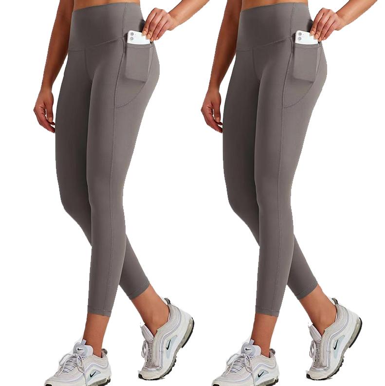 【Curlady】High Waisted Tummy Control Side PocketShaping Training Leggings 5