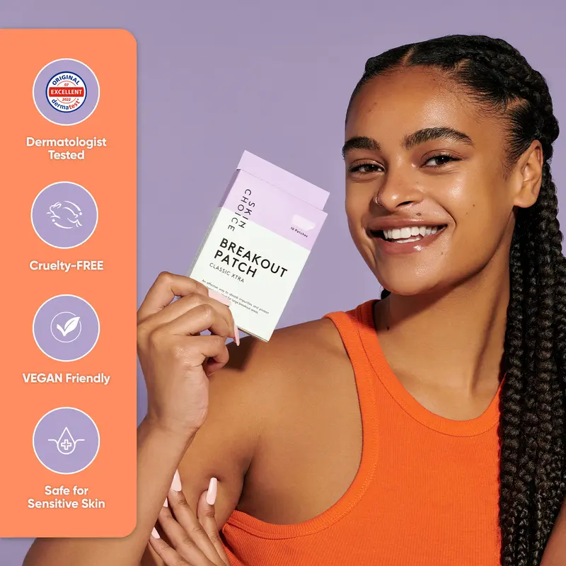 Breakout Patch Classic’s Holy Grail | Face, Body, Nose & Pimple Patches Bundle | Award-Winning | Hydrocolloid Acne Patch & Pore Strips to Absorbs Pus & Oil, Unclog & Shrink Pores | Spot Treatment + Blackhead Remover | Vegan & Cruelty-Free 5