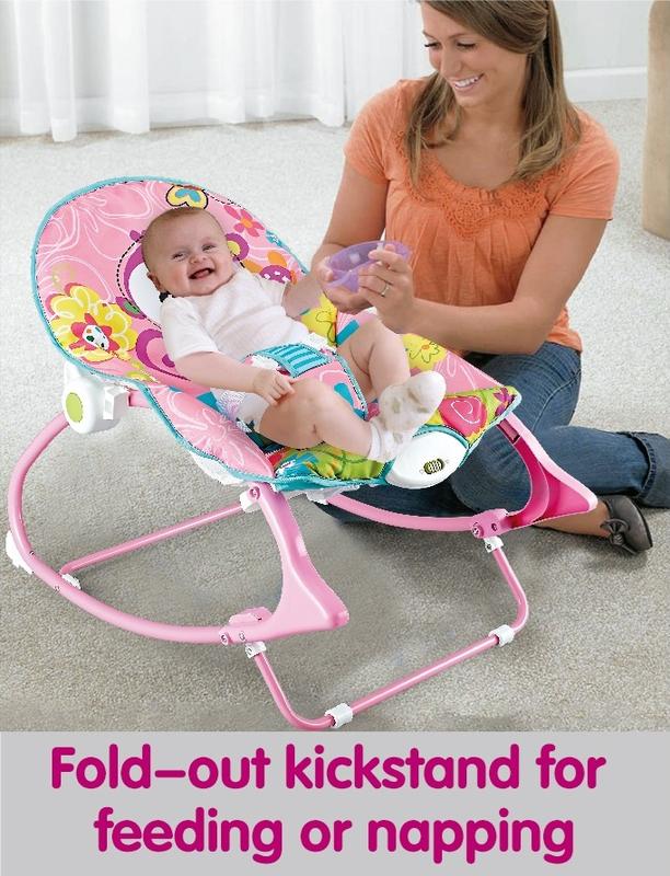 LEOM Keep Cozy 2-in-1 Newborn Baby Swing Bouncer Musical Vibrating ,Grow with Me Seat & Infant to Toddler Rocker Chair, Vibrations & Toy Bar, 0-30 Months Up to 16kg 5