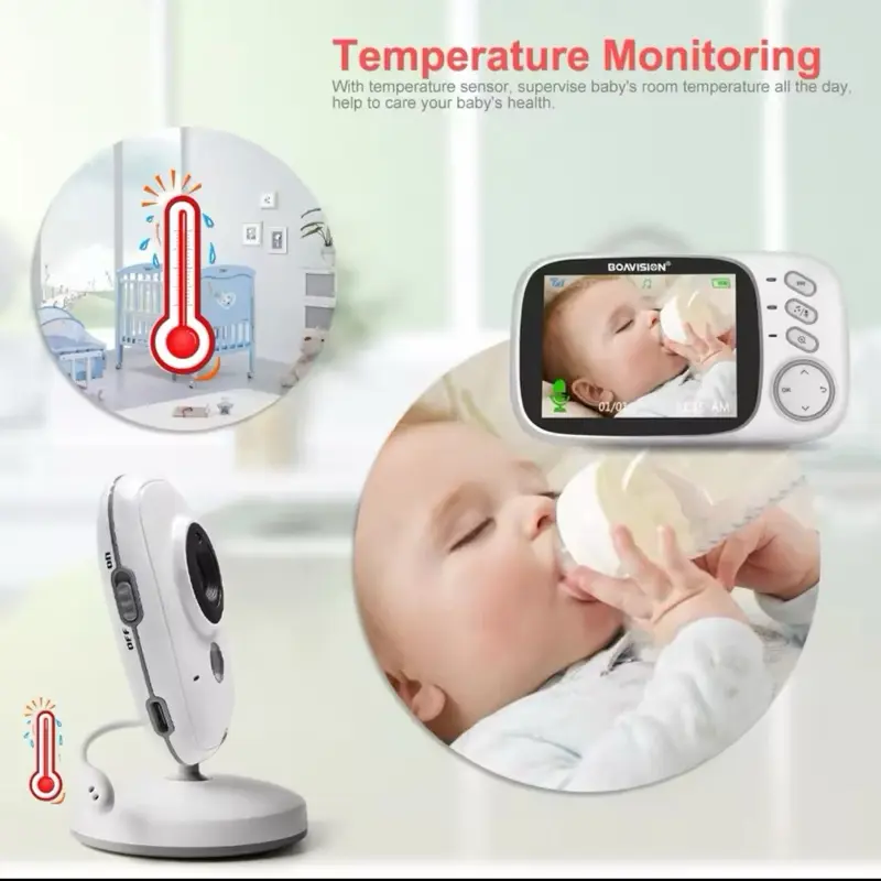 Wireless Baby Monitor With Night Vision 3