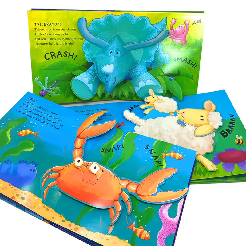 My Very First Peekaboo Pop-Up Book Collection 4 Books Box Set (Very Dizzy Dinosaur, Very Funny Farm) NEW 3