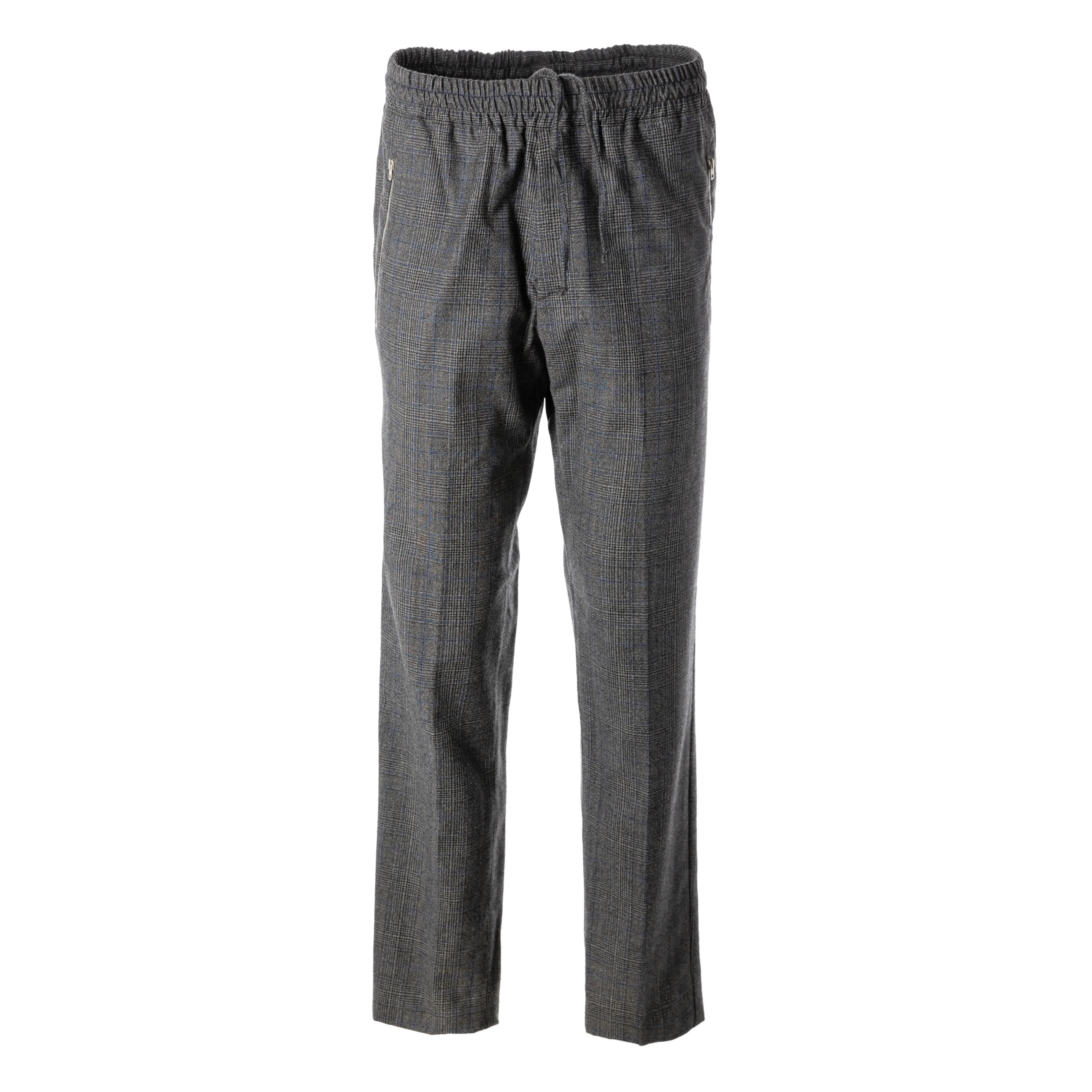 Preowned Stella Mccartney Pants/Leggings Grey Wool XL / UK 14 Straight String/cord belt Gingham (check) Excellent condition