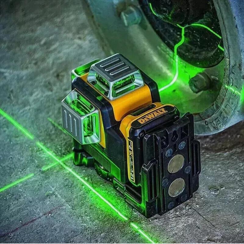DEWALT DW089LG Laser Level - Self Levelling 12 Line, 3 x 360 Degrees Green+Beam+easy+level+greenlight+ Dewalt laser level 3