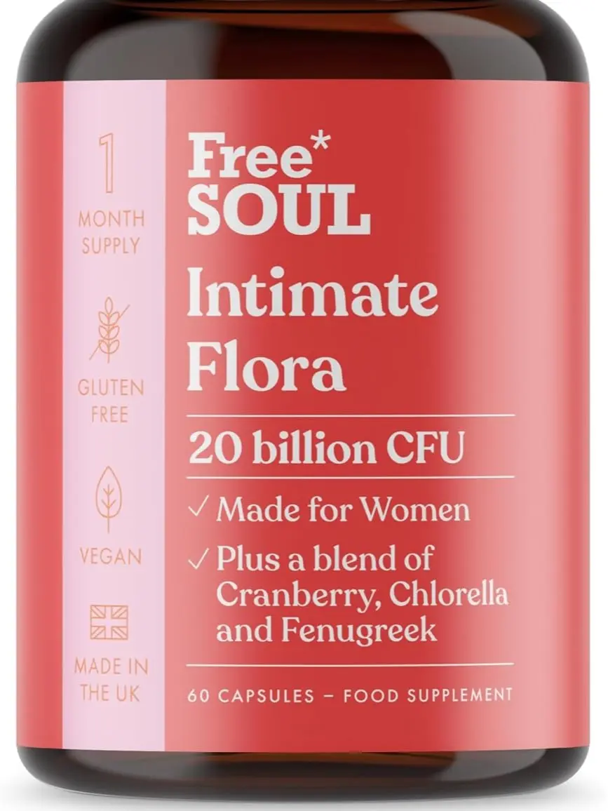 Probiotics for Women | 20 Billion CFU Fortified with 15,000mg Cranberry, Fenugreek & Chlorella | Bio Cultures for Women's Intimate Flora | Vegan Probiotics for Gut Health | 60 capsule